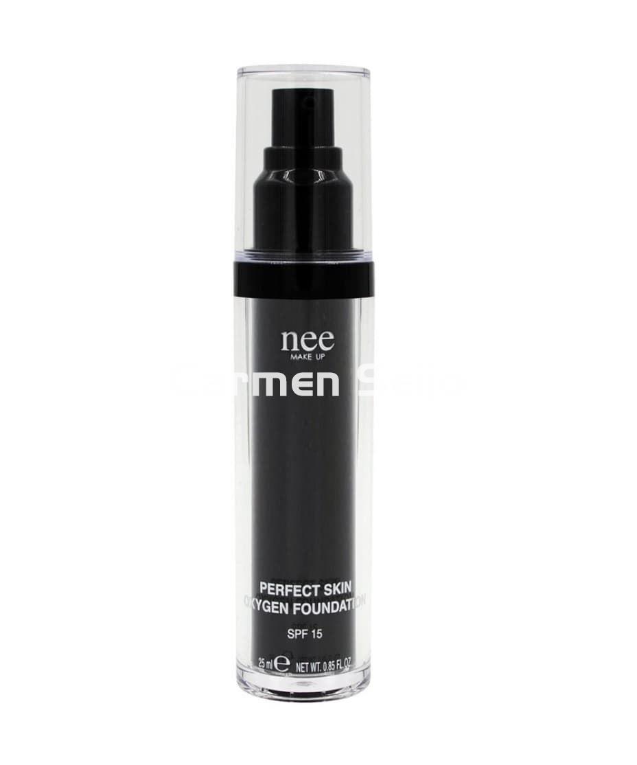 Nee Make Up Milano Base Líquida Perfect Skin Oxygen SPF 15 - Imagen 1