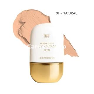 Nee Make Up Milano CC Cream 01 Natural Perfect Skin "Care & Glow" - Imagen 1