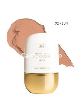 Nee Make Up Milano CC Cream 02 Sun Perfect Skin "Care & Glow" - Imagen 1