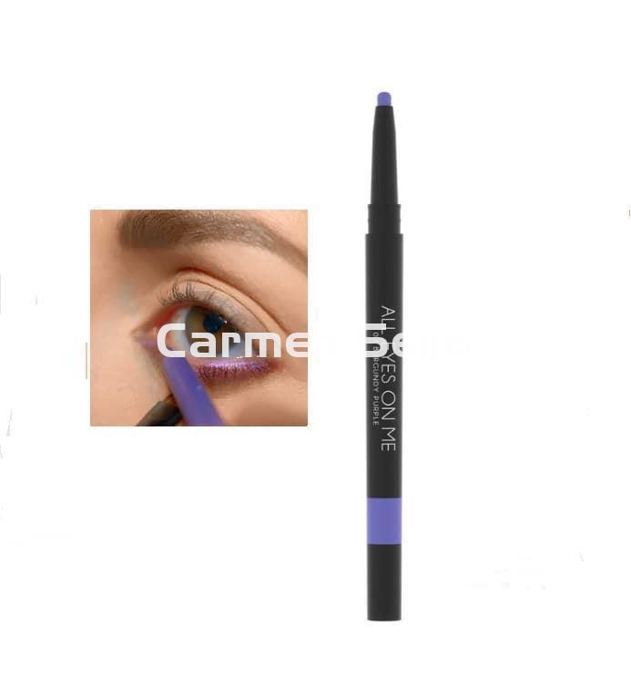 Nee Make Up Milano Delineador Ojos Borgoña Púrpura "All Eyes On Me" - Imagen 2