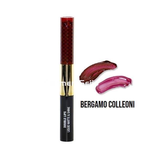 Nee Make Up Milano Double Lips Liquid Matte & Shine Bergamo Collioni 501 - Imagen 1