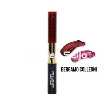 Nee Make Up Milano Double Lips Liquid Matte & Shine Bergamo Collioni 501 - Imagen 1
