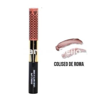 Nee Make Up Milano Double Lips Liquid Matte & Shine Coliseo de Roma 511 - Imagen 1
