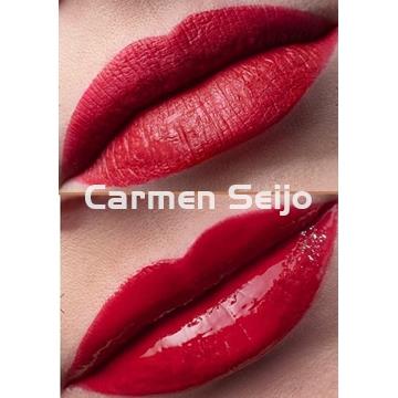 Nee Make Up Milano Double Lips Liquid Matte & Shine Hong Kong Big Buddha 513 Sensual Chic - Imagen 2
