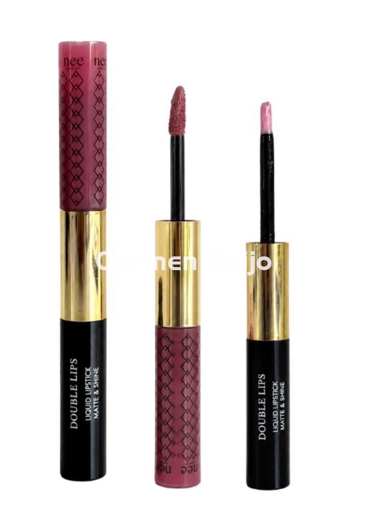 Nee Make Up Milano Double Lips Liquid Matte & Shine My Fav 509 - Imagen 1