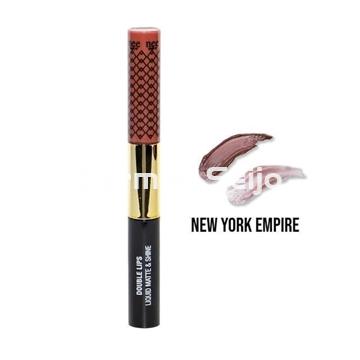 Nee Make Up Milano Double Lips Liquid Matte & Shine New York Empire State Building 505 - Imagen 1