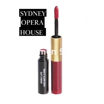Nee Make Up Milano Double Lips Liquid Matte & Shine Sydney Opera House 512 Sensual Chic - Imagen 1
