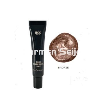 Nee Make Up Milano Fluido Iluminador Shimmer Cool Face - Imagen 2