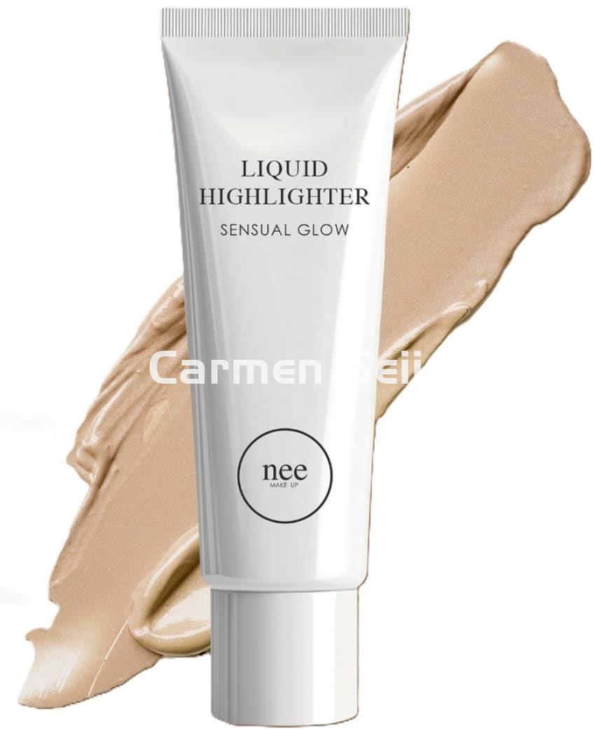 Nee Make Up Milano Iluminador Liquid Highlighter Glow Sensual Chic - Imagen 1