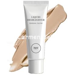 Nee Make Up Milano Iluminador LIQUID HIGHLIGHTER GLOW Sensual Chic - Imagen 1