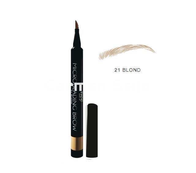 Nee Make Up Milano Lápiz de Cejas Resistente al Agua Microblading Brow - Imagen 1
