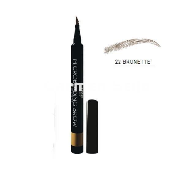 Nee Make Up Milano Lápiz de Cejas Resistente al Agua Microblading Brow - Imagen 2