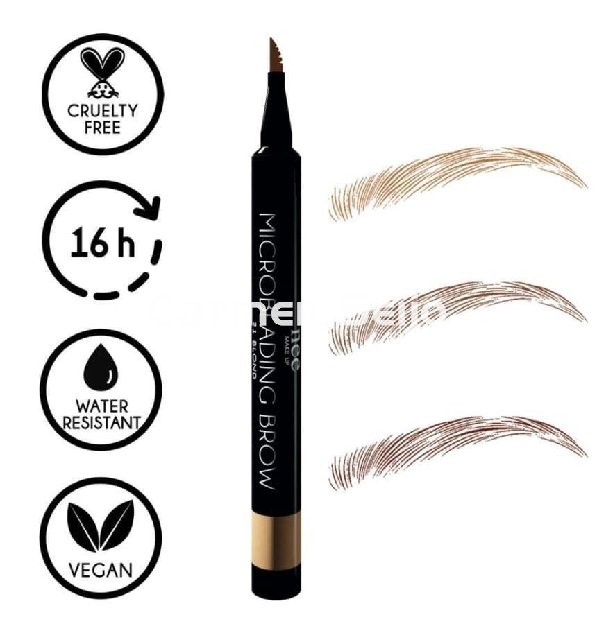 Nee Make Up Milano Lápiz de Cejas Resistente al Agua Microblading Brow - Imagen 4