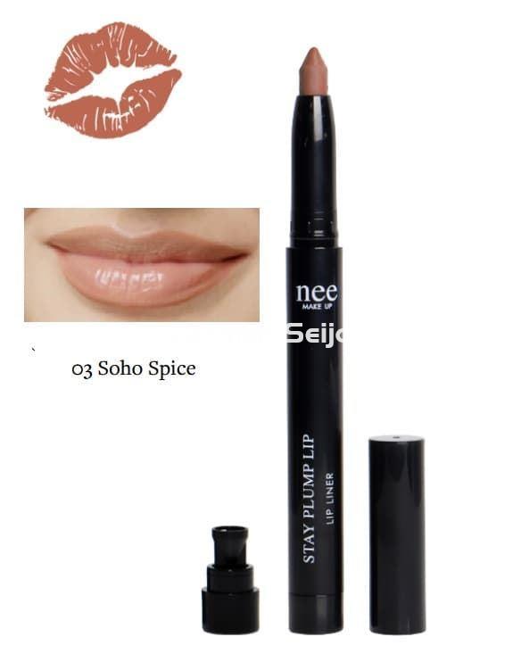 Nee Make Up Milano Lápiz Labial Stay Plump Lip 03 Soho Spice - Imagen 1