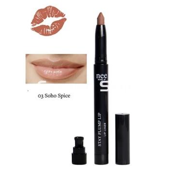 Nee Make Up Milano Lápiz Labial Stay Plump Lip 03 Soho Spice - Imagen 1