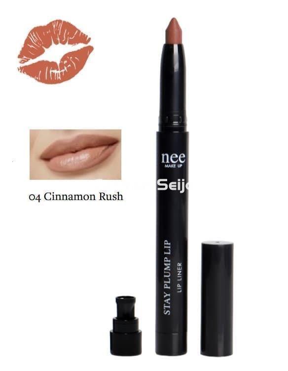 Nee Make Up Milano Lápiz Labial Stay Plump Lip 04 Cinnamon Rush - Imagen 1