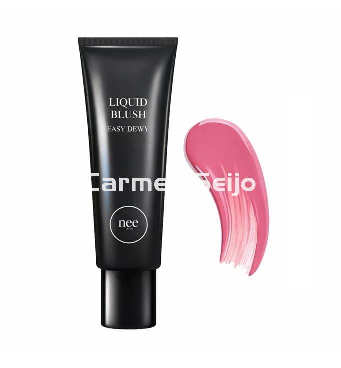 Nee Make Up Milano Liquid Blush Easy Dewy - Sensual Chic - Imagen 3