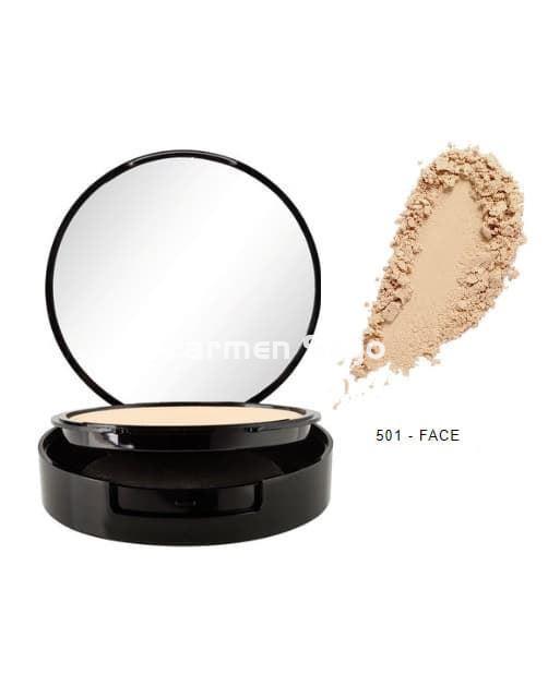 Nee Make Up Milano Maquillaje Compacto Dual Matte Wear SPF 15 - Imagen 2