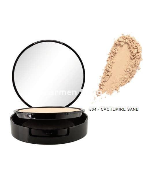 Nee Make Up Milano Maquillaje Compacto Dual Matte Wear SPF 15 - Imagen 4