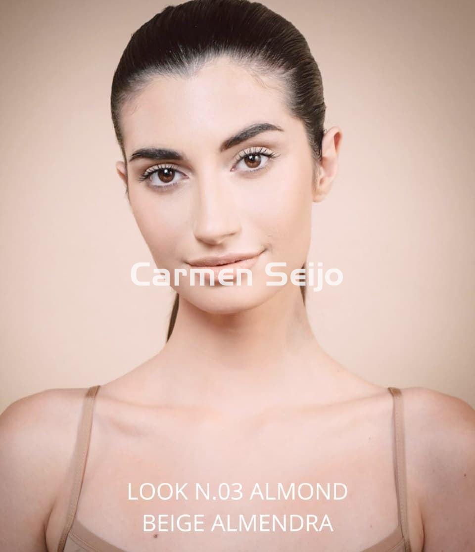 Nee Make Up Milano Maquillaje Mate y Waterproof Dress Me All Day 303 Almendra - Imagen 3