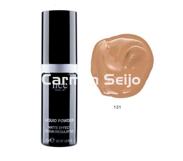 Nee Make Up Milano Maquillaje Matificante Liquid Powder Matte Effect - Imagen 3