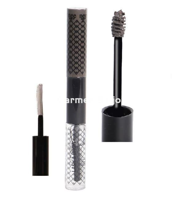 Nee Make Up Milano Máscara Cejas Lash & Brow Trevy Grey - Imagen 2