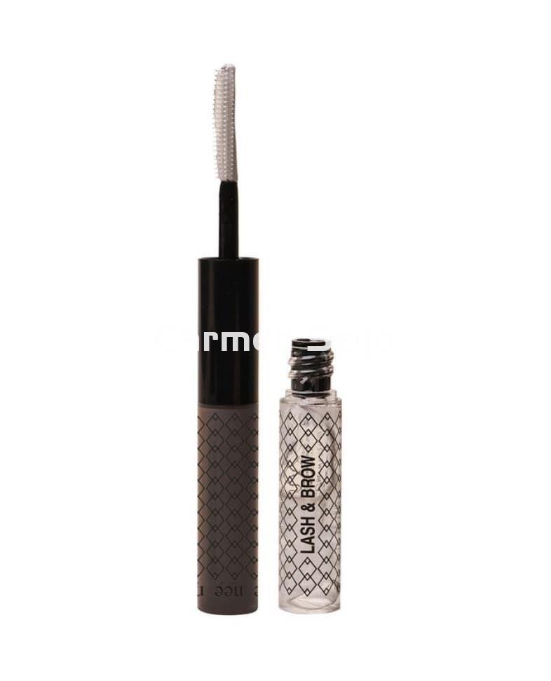 Nee Make Up Milano Máscara Cejas Lash & Brow Trevy Grey - Imagen 3