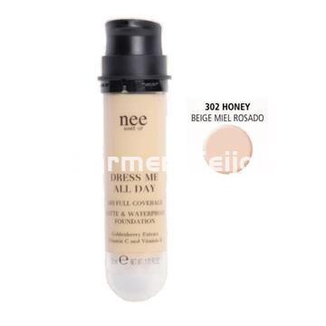 Nee Make Up Milano Recambio Maquillaje Dress Me All Day 302 Honey - Imagen 1