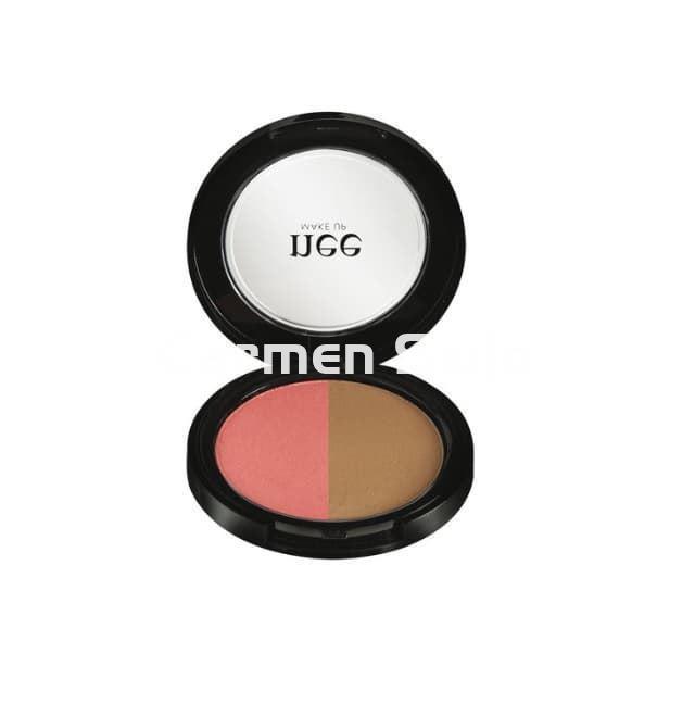 Nee Make Up Milano Rubor Compacto Twin Blush - Imagen 1