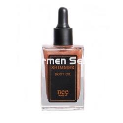 Nee Make Up Milano Shimmer Body Oil Smokey Glam Couture - Imagen 1