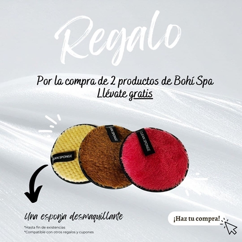 Regalo Esponja Desmaquillante