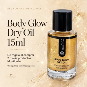 Regalo por la compra de 2 productos Montibello. Body Glow 15 ml.