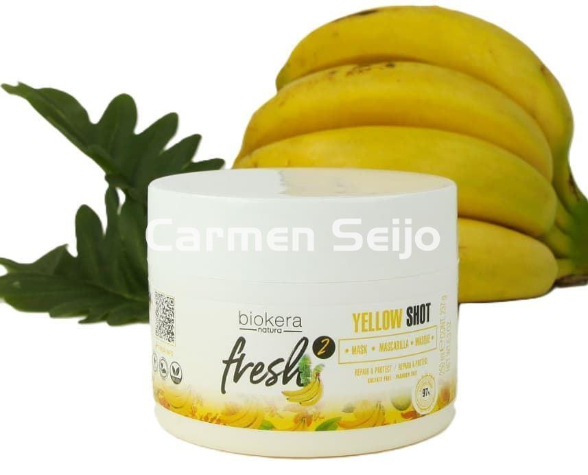 Salerm Mascarilla Yellow Shot – Reparadora y Protectora Vegana - Imagen 1