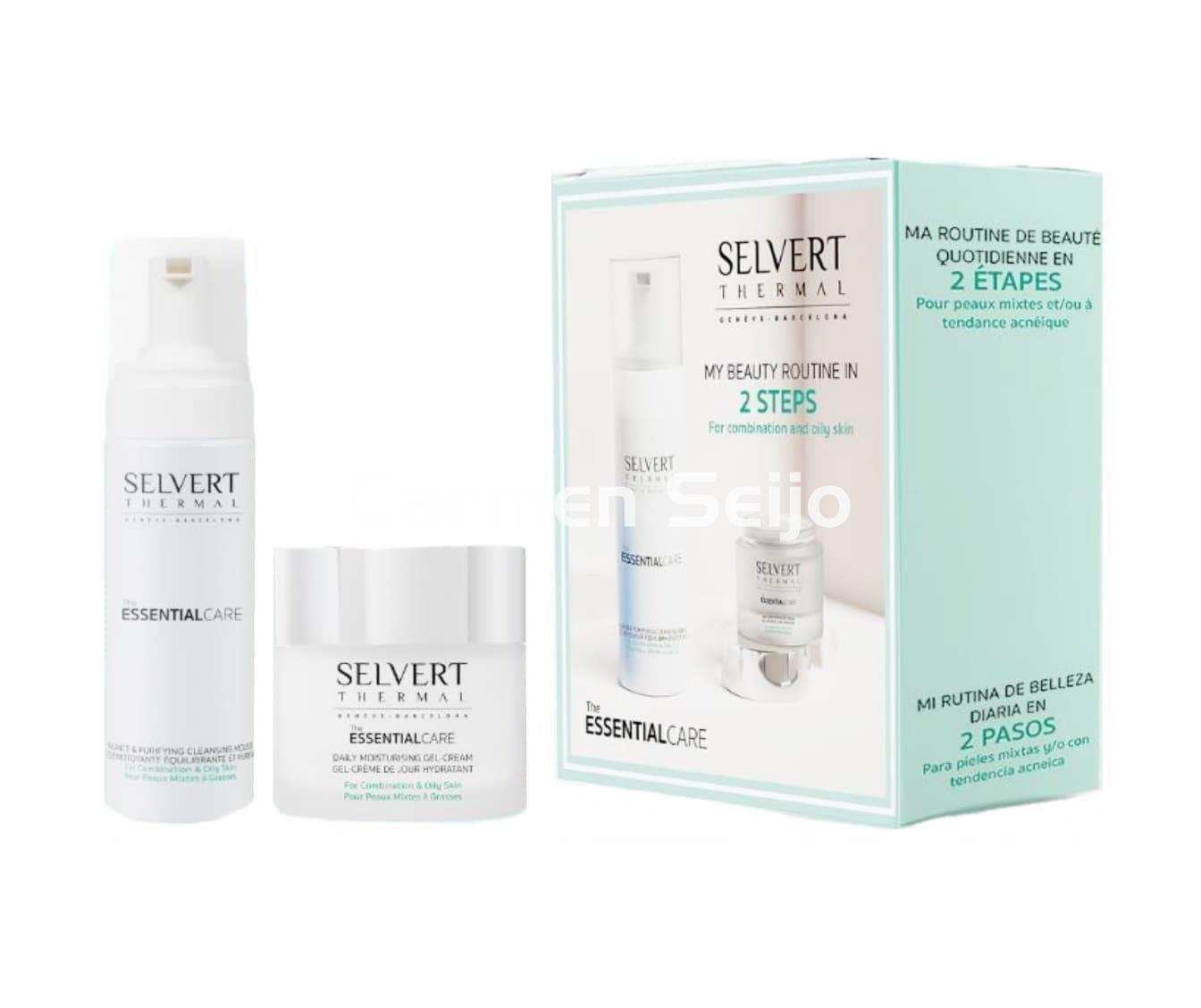 Selvert Thermal Beauty Routine Piel Grasa/Acné Essential Care - Imagen 1