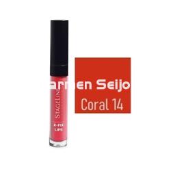 Stage Line Labial Líquido X-Fix Lips Coral Nº 14 - Imagen 1