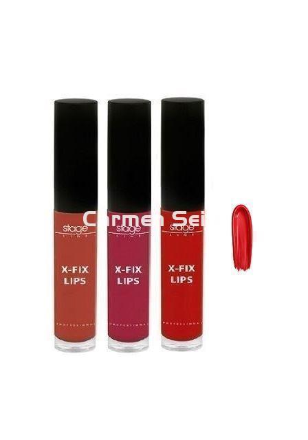 Stage Line Labial Líquido X-Fix Lips Rojo Nº 6 - Imagen 1