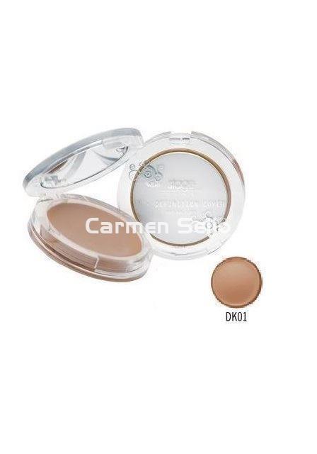 Stage Line Maquillaje Compacto DK01 H-Definition Cover Make Up - Imagen 1
