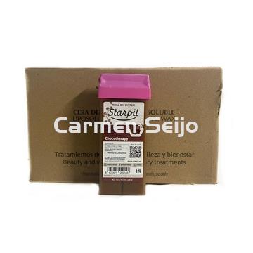Starpil Caja de Cera Roll On Universal Chocolate Chocolatherapy - Imagen 2