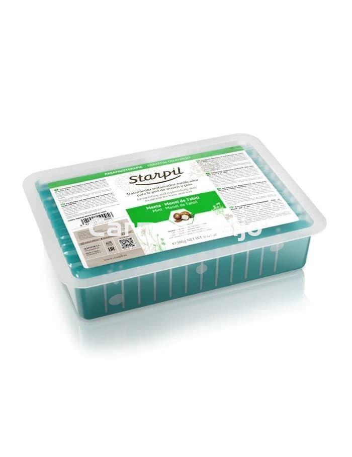 Starpil Parafina de Menta y Monoi de Tahití Bandeja de 500 gr. - Imagen 1
