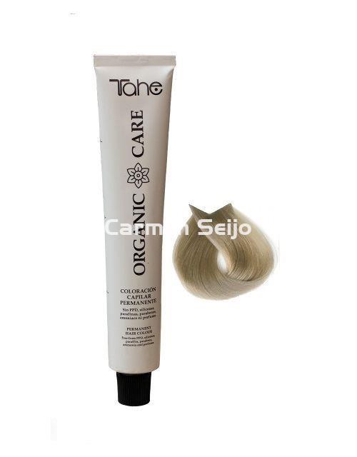Tahe Coloración Capilar Permanente Nº 102 Rubio Platino Perla Organic Care - Imagen 1
