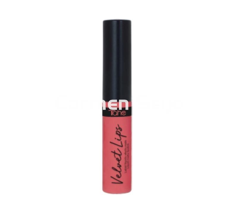 Tahe Labial Líquido Mate Fruitly Velvet Lips - Imagen 1