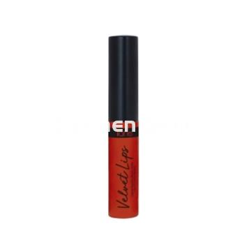 Tahe Labial Líquido Mate Poppy Velvet Lips - Imagen 1
