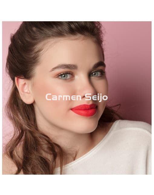 Tahe Labial Líquido Mate Poppy Velvet Lips - Imagen 2