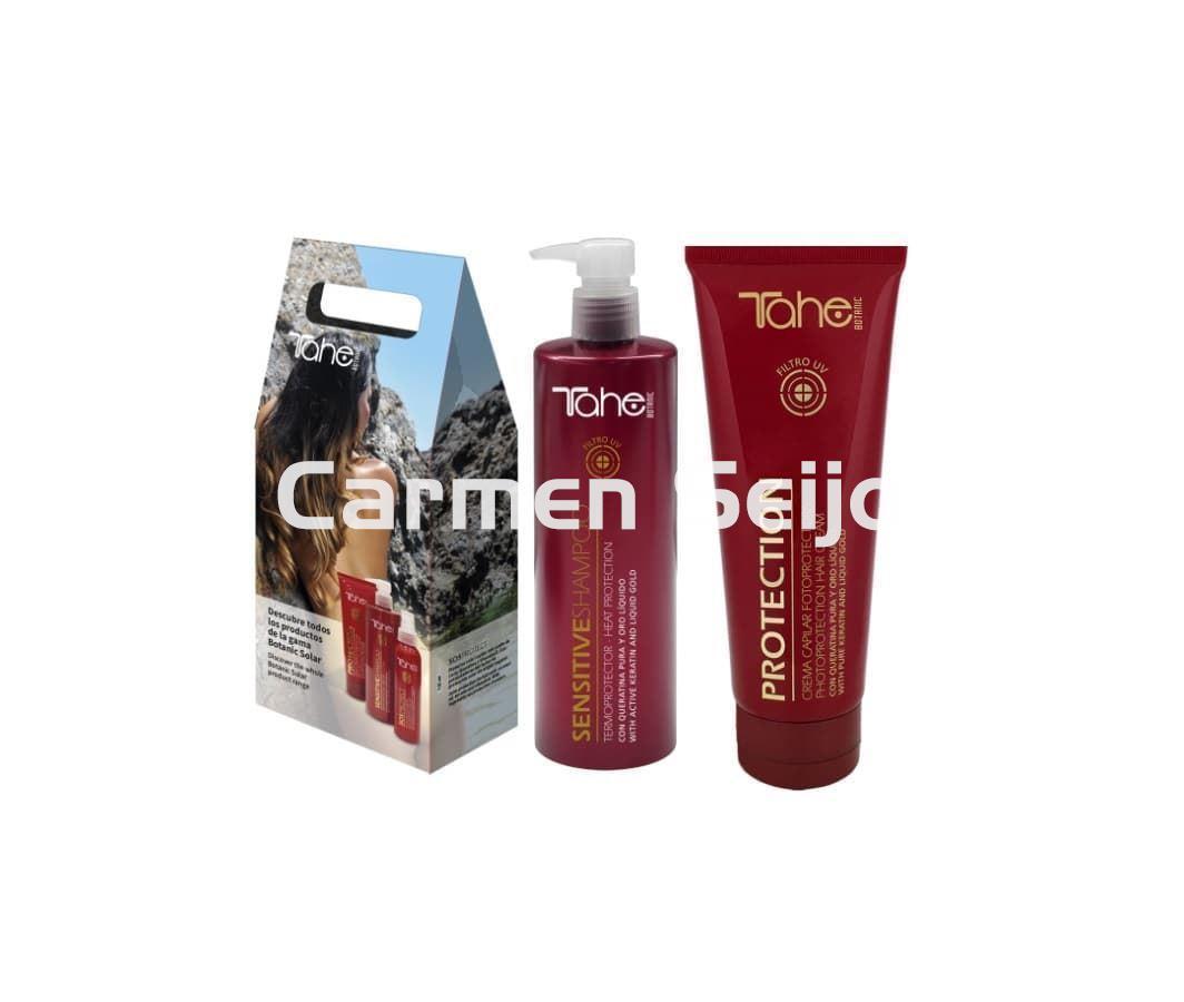 Tahe Pack Solar Champú Sensitive + Mascarilla Fotoprotectora Protect Botanic - Imagen 1