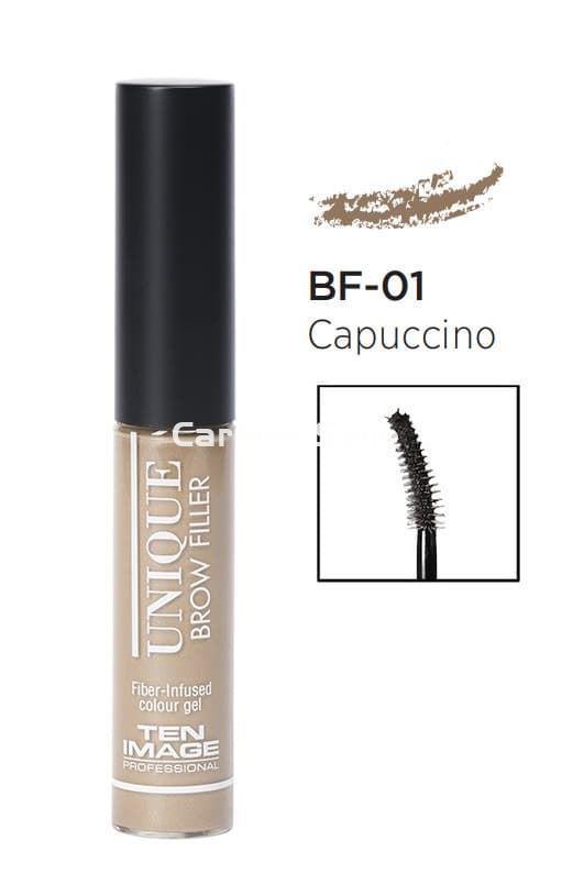 Ten Image Fibras Cejas Unique Brow Filler Capuccino BF-01 - Imagen 1