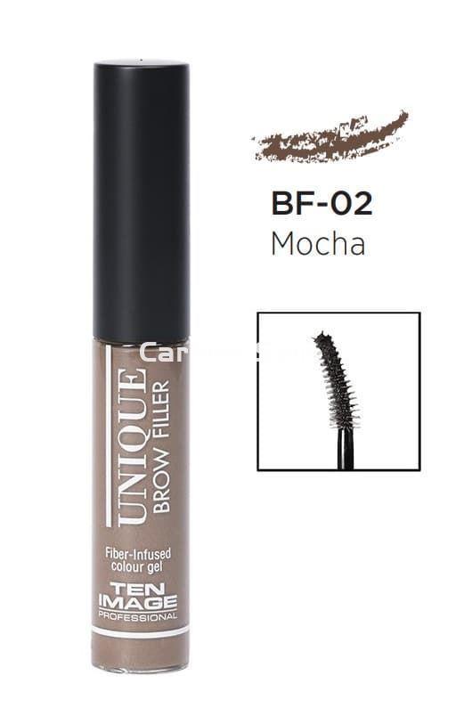 Ten Image Fibras Cejas Unique Brow Filler Mocha BF-02 Mocha - Imagen 1