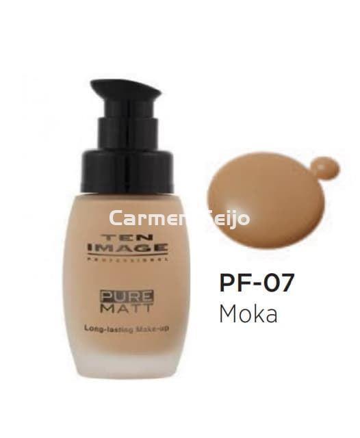 Ten Image Maquillaje Mate Pure Matt Moka PF-07 - Imagen 1