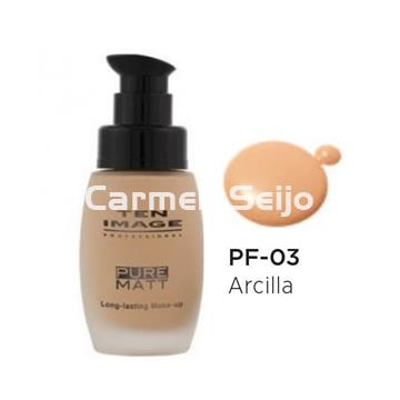 Ten Image Maquillaje Pure Matt Arcilla PF-03 - Imagen 1