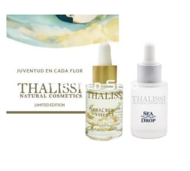 Thalissi Pack Iluminador Aceite Floral Beauty Essence & Loción Sea Drop - Imagen 1