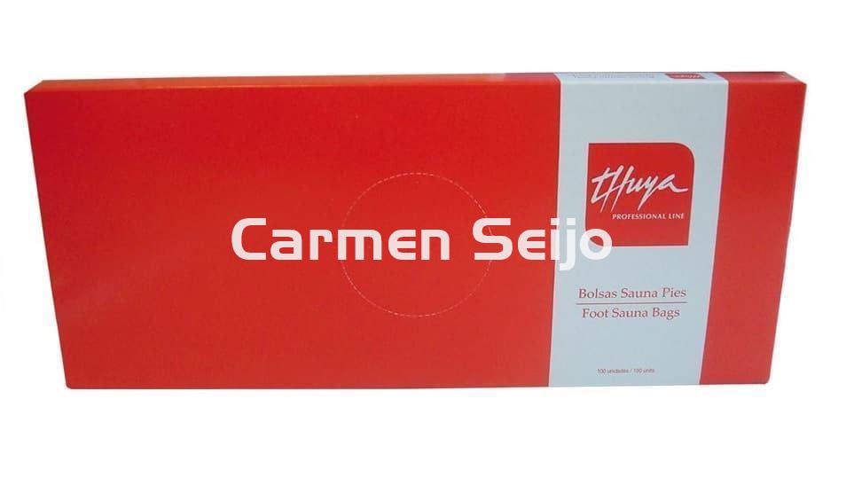 Thuya Bolsas Sauna Desechables para Pies Tratamiento Parafina Pack 100 Uds - Imagen 1